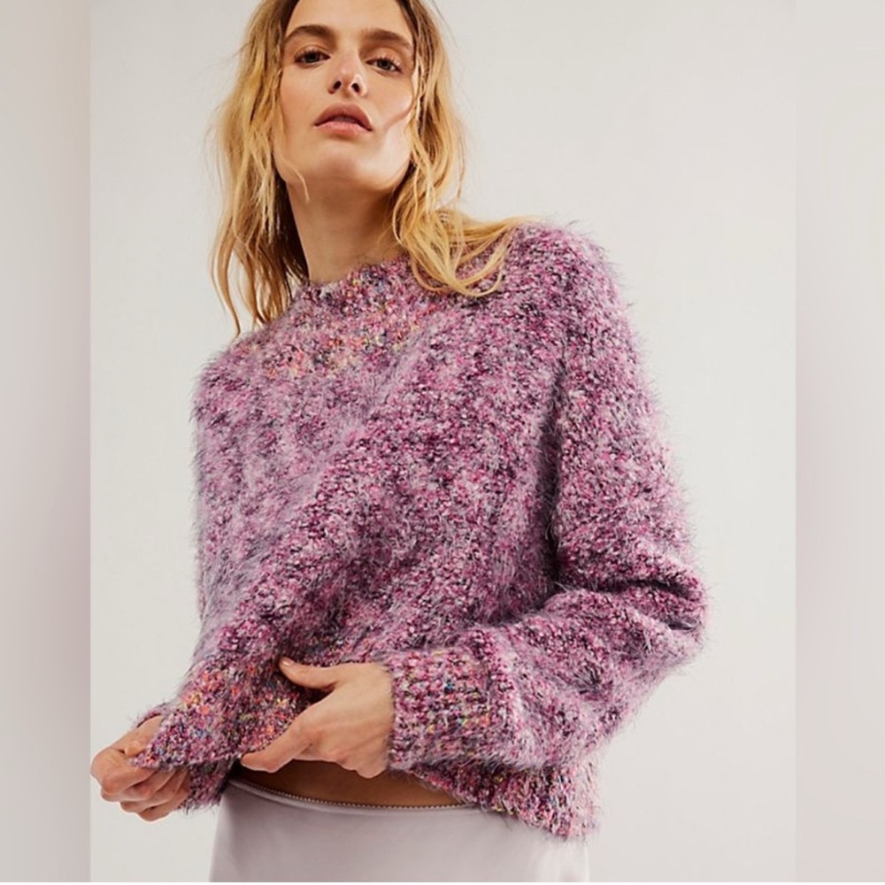 FREE PEOPLE Stardust Pullover Cozy Sweater Size Small